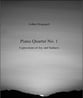 Piano Quartet No. 1 P.O.D. cover